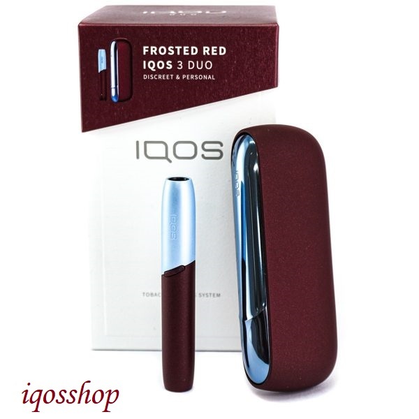 IQOS 3 DUO Frosted Red Starter Kit