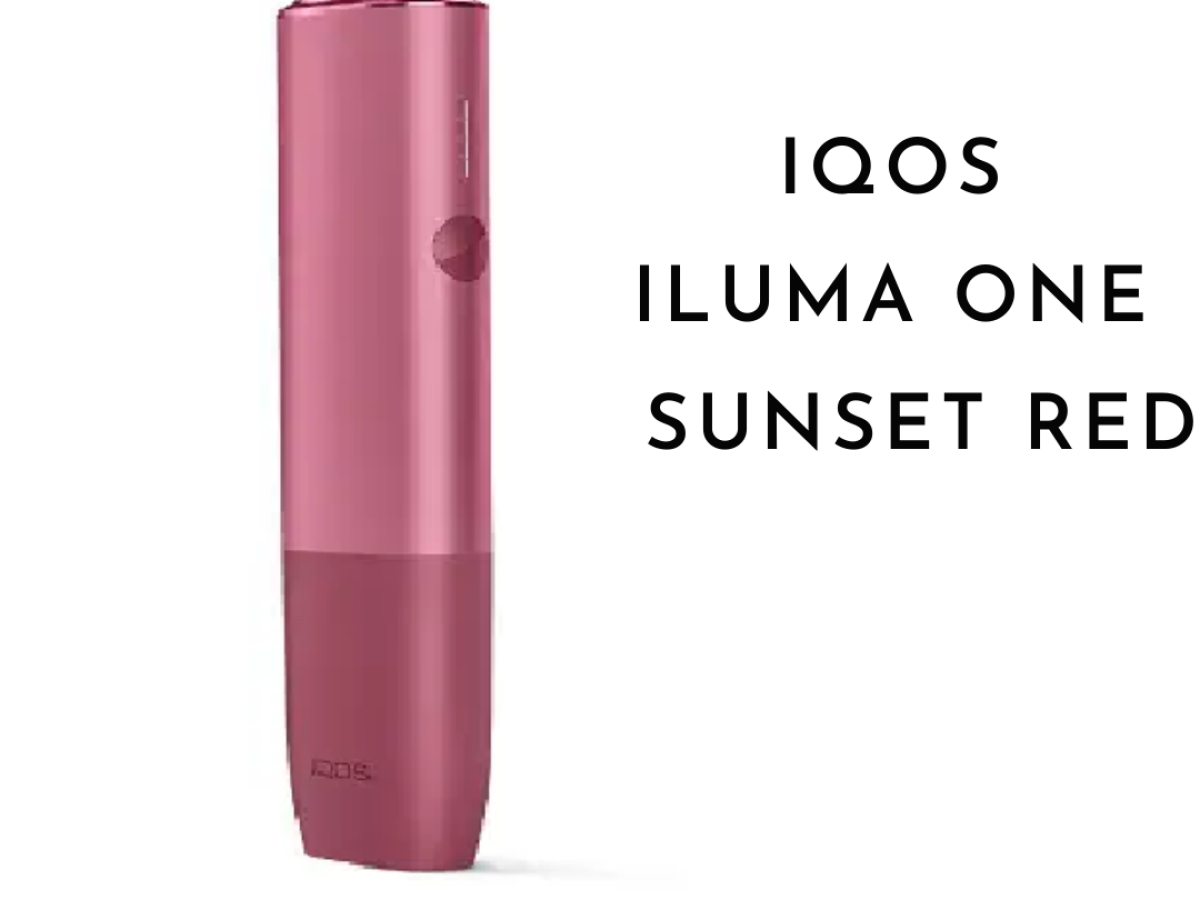IQOS ILUMA ONE Kit Sunset Red - Tabakerhitzer – (in 5 Farben erhältlich)  für TEREA Tabak Sticks, unsere Alternative zur E Zigarette : :  Drogerie & Körperpflege