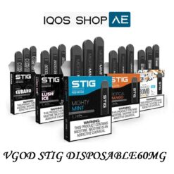 Alternative view of VGOD STIG DISPOSABLE POD DEVICE 60MG IN DUBAI
