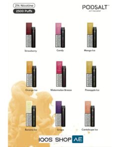 Alternative view of POD SALT GO DISPOSABLE VAPE 2500 PUFFS IN DUBAI UAE
