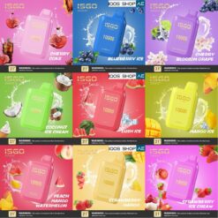 Alternative view of ISGO BAR DISPOSABLE VAPE 10000 PUFFS