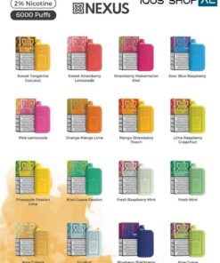 Alternative view of NEXUS 6000 PUFFS NEW DISPOSABLE VAPE