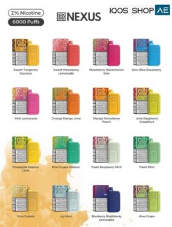 Alternative view of NEXUS 6000 PUFFS NEW DISPOSABLE VAPE