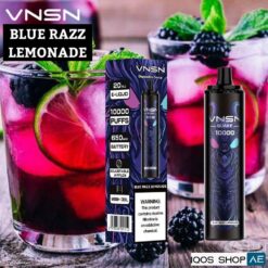 VNSN (10000) PUFFS BLUE RAZZ LEMONADE