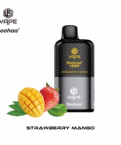 us vape soohaa 15000 puffs strawberry mango.