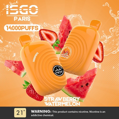 isgo-paris-14000-puffs-Strawberry-Watermelon