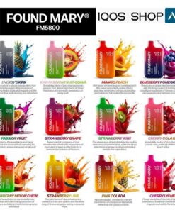 FOUND MARY FM 5800 PUFFS DISPOSABLE IN DUBAI