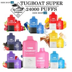 TUGBOAT SUPER DISPOSABLE 24000 PUFFS IN DUBAI