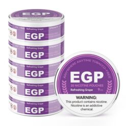 egp nicotine pouches refreshing grape 9mg
