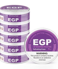 egp nicotine pouches refreshing grape 9mg
