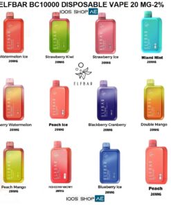 ELFBAR BC10000 DISPOSABLE VAPE 20 MG IN DUBAI