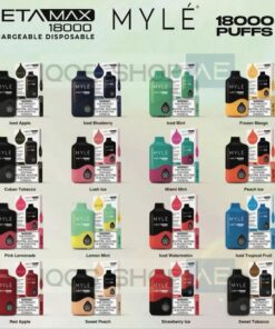 MYLE META MAX 18000 PUFFS DISPOSABLE VAPE