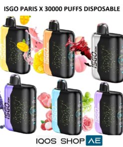 Alternative view of ISGO PARIS X 30000 PUFFS DISPOSABLE VAPE IN UAE