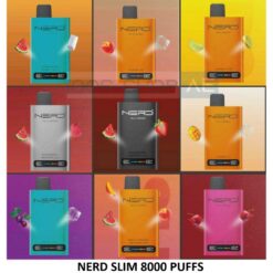 NERD SLIM 8000 PUFFS DISPOSABLE VAPE IN UAE