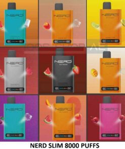 NERD SLIM 8000 PUFFS DISPOSABLE VAPE IN UAE