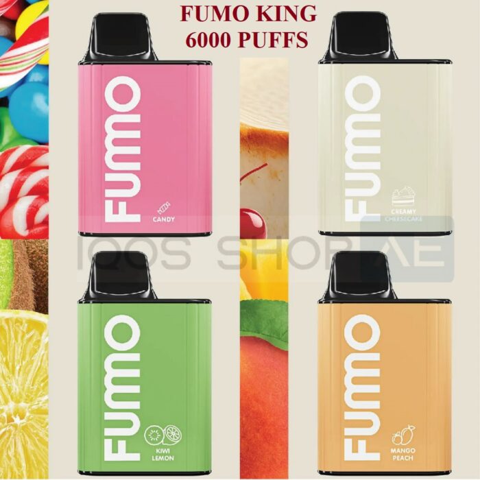 FUMMO KING 6000 PUFFS 20MG in DUBAI UAE