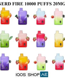 NERD FIRE 10000 PUFFS 20MG IN UAE