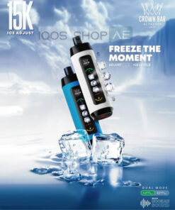 CROWN BAR AL FAKHER 15000 PUFFS ADJUSTABLE ICE CONTROL VAPE