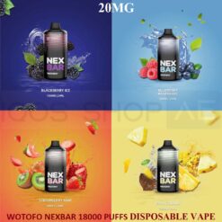 WOTOFO NEXBAR 18000 PUFFS DISPOSABLE VAPE