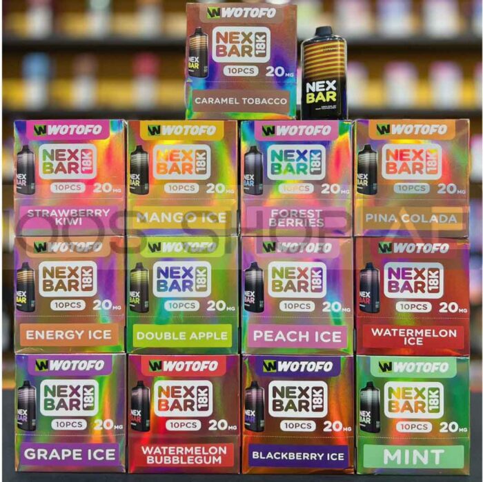 WOTOFO NEXBAR 18000 PUFFS DISPOSABLE VAPE