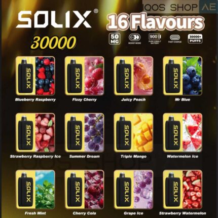 HAYATI SOLIX 30000 PUFFS DISPOSABLE VAPE
