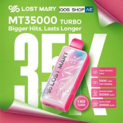 Alternative view of LOST MARY MT35000 TURBO DISPOSABLE VAPE